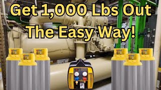 Recover, Repair, And Recharge A Daikin Centrifugal Chiller Push Pull Recovery