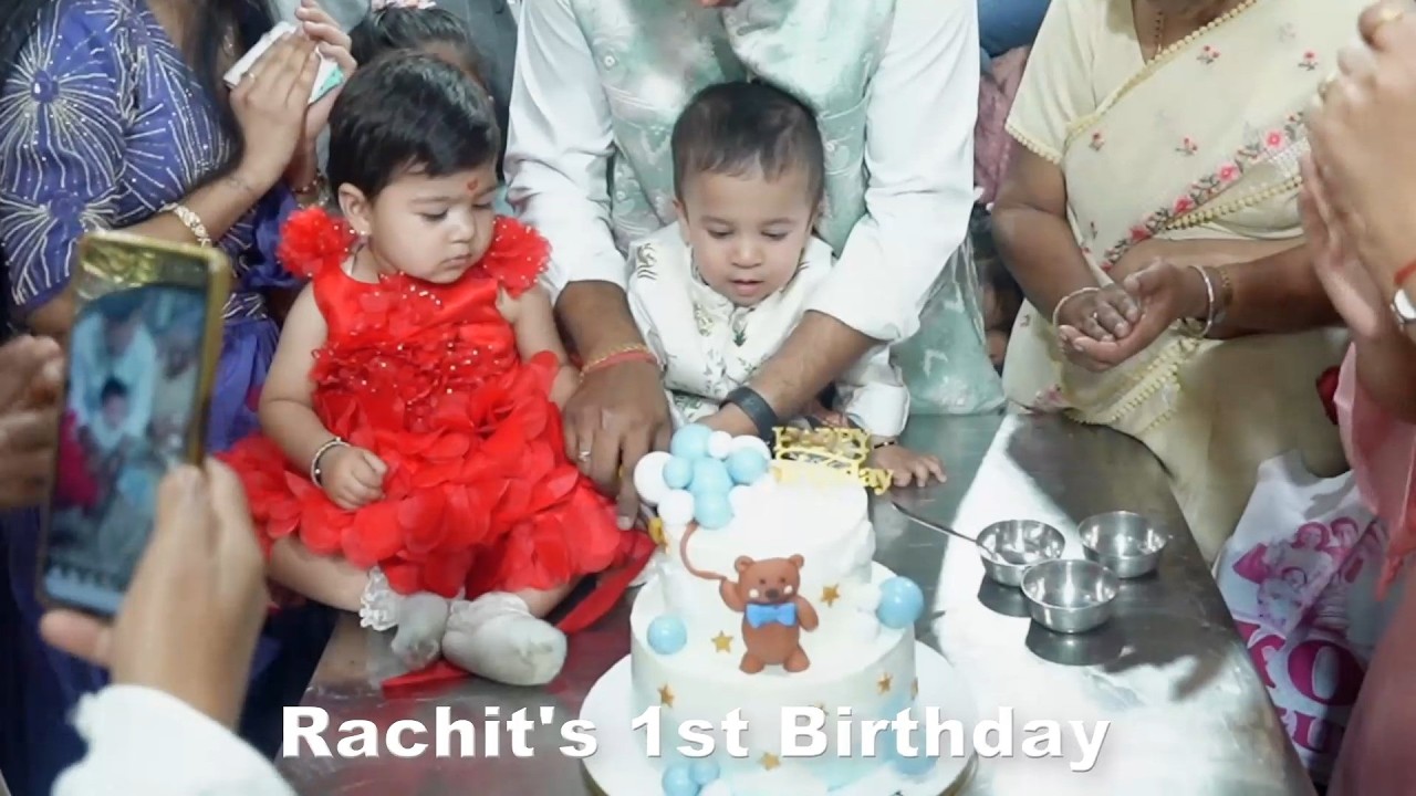 Rachit 1st Birthday video l The wedding films - 9993624423,9399254467