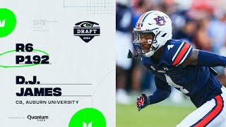 Seahawks Select CB D.J. James With No. 192 Pick In 2024 NFL Draft