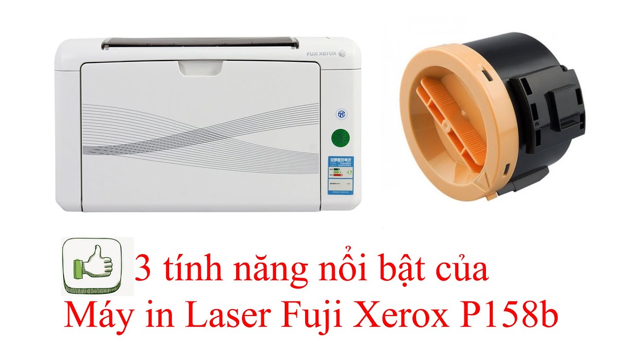 Tìm hiểu Máy in Laser Fuji Xerox P158b 