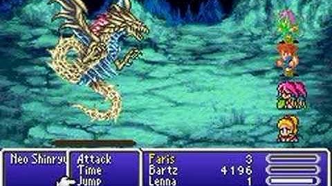 Final Fantasy V Advance - Neo Shinryu