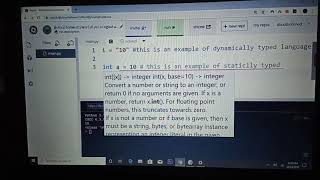Difference between statically typed and dynamically typed language