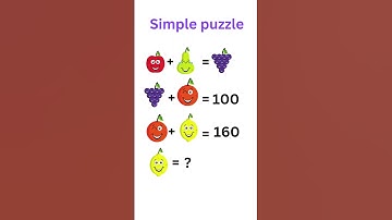 Simple puzzle game #puzzle #quiz #learning #reasoning #shortvideo #shorts