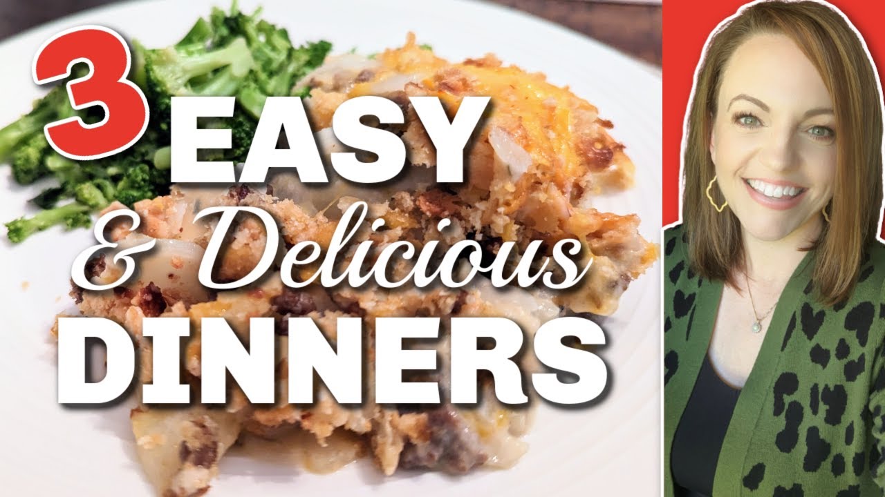 3 NEW dinner recipes you MUST make soon!!! | Winner Dinners 156 - YouTube