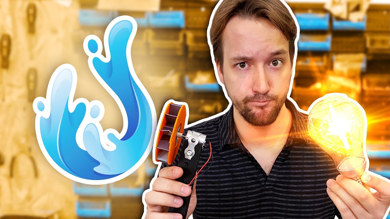 De l’ÉLECTRICITÉ avec de l'EAU ?!! DIY MICRO-TURBINE Hydroélectrique [Guess Watt EP01/04]