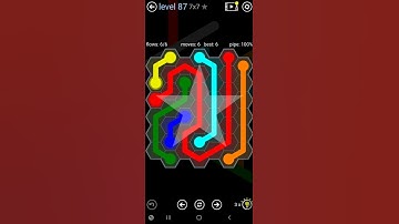 How To Solve Flow Free Hexes Rainbow Pack Level 87 7x7 Board Walk Through Solution Walkthrough
