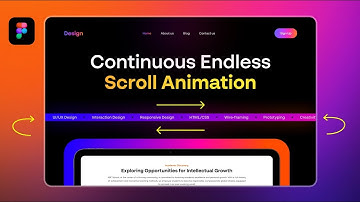Master Continuous Endless Scroll Animation in Figma | Step-by-Step UI/UX Tutorial 🔥