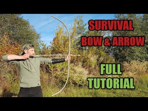 Survival Bow and Arrows ~ Full Tutorial