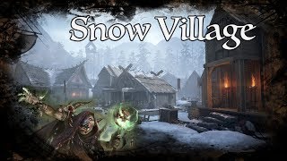 D&D Ambience - Snow Village