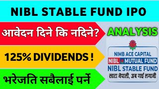 NIBL Stable Fund IPO Analysis: Is It Right for You | NIBL Stable Fund IPO Explained