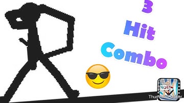 3 hit combo animation (stick nodes)