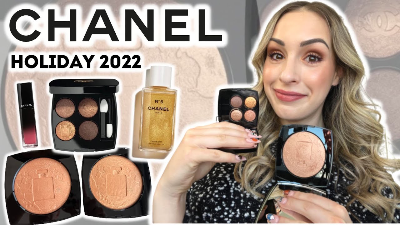 CHANEL HOLIDAY 2022 🌝 SWATCHES & REVIEW | Ombres de Lune Shadow