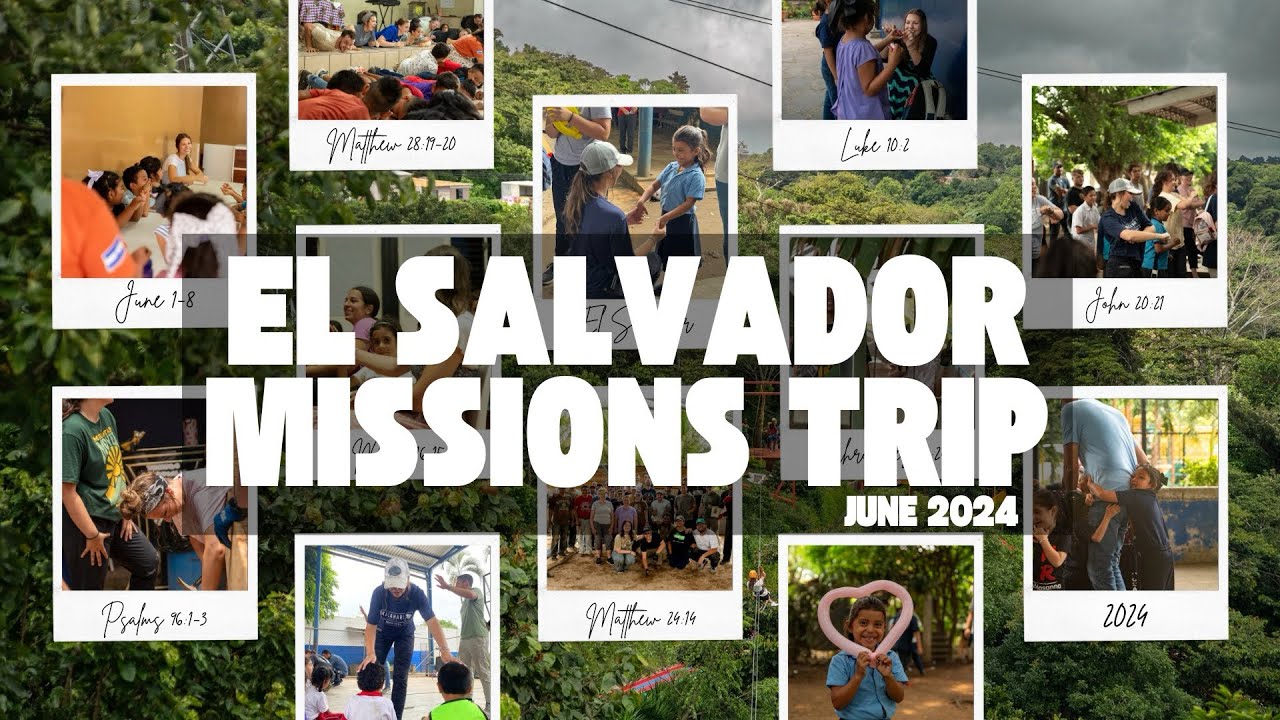 el salvador mission trip :) - YouTube