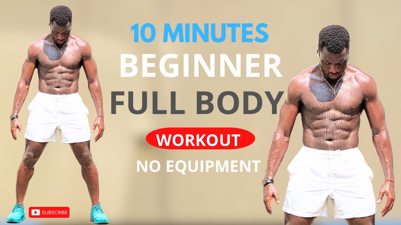 10 MINUTES FAT BURNING WORKOUT FOR TOTAL BEGINNERS at home | All ...