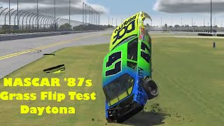 NASCAR '87 Grass Flip Test