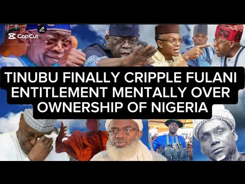TINUBU CRIPPLES FULANI ENTITLEMENT MENTALITY OF NIGERIA BY REINTRODUCING HISTORY INTO SCHOOLS