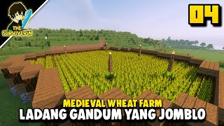 FARM WHEAT UNTUK PERSEDIAAN MAKANAN| The Survivevin Minecraft Indonesia Eps.04