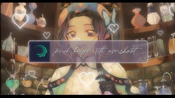 pinch bulge transition with overshoot | Alight motion tutorial °