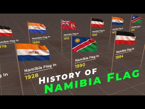History of Namibia Flag | Timeline of Namibia Flag | Flags of the world |