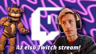 ELSŐ TWITCH STREAM!! - Vágott verzió