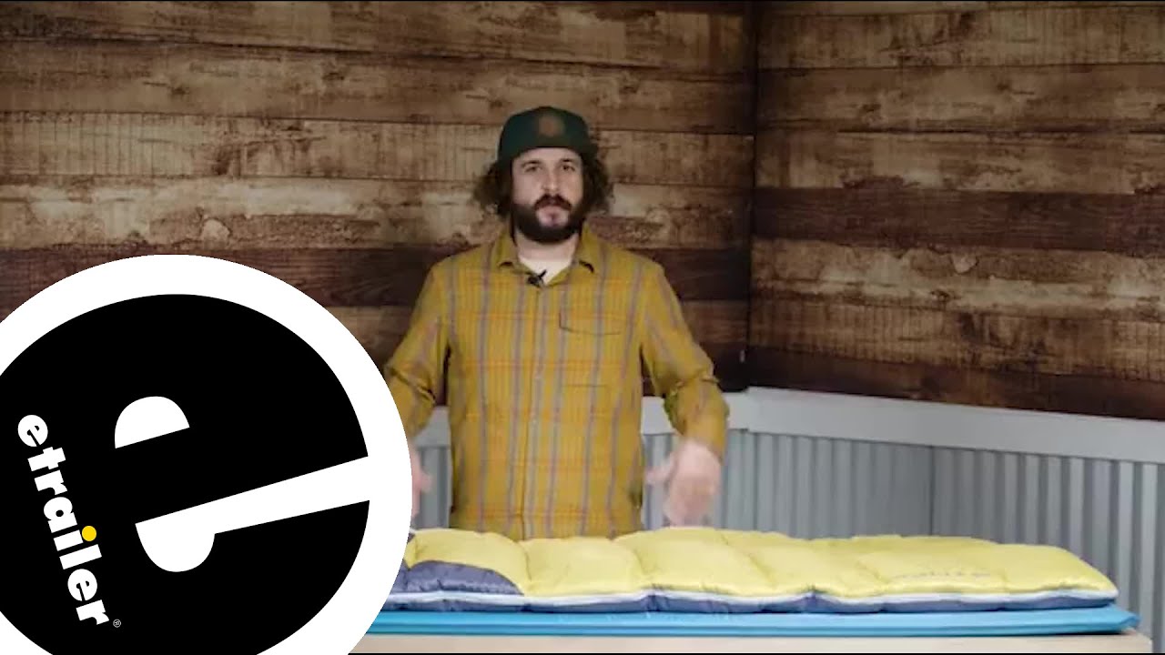 etrailer Kelty Campground Kit Sleeping Bag with SelfInflating Pad