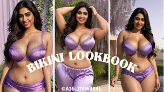 4K Ai Enchanted Elegance: Ai Model's Clothing Delight | Plus Size Models | #Bikini  #Ai