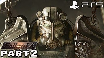 Fallout 4 PS5 Walkthrough Gameplay Part 2 - The Commonwealth (FULL GAME) 2022