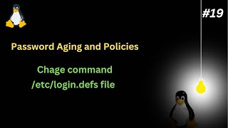 Linux Password Aging and Password Polices chage command PART-19 | HINDI | CompTIA Linux + RHCSA