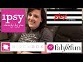 Review of ipsy + Birchbox + Sephora Play! + fabfitfun + product reviews