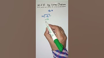 HCF | How to find HCF by long division | Highest common factor | Math Tricks #Shorts 1080p