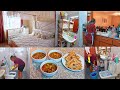 Cleaning motivation  bedroombathroom cleaning  cook with me  chapati recipe  tifine wise