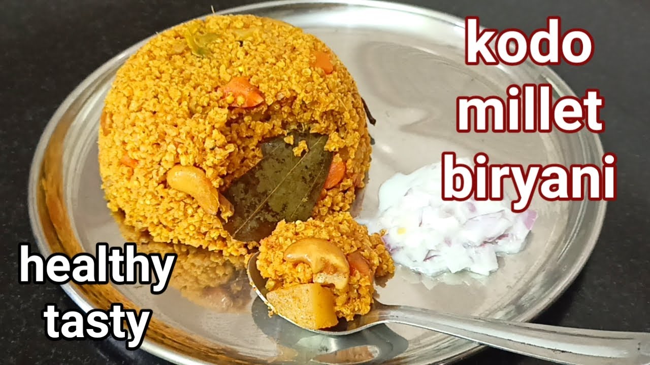 Kodo millet biryani recipe/Healthy kodo millet recipe/Varagu arisi
