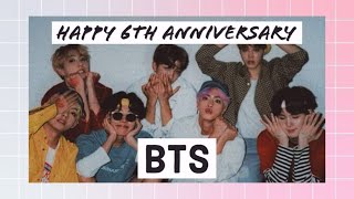 6 years with BTS (FMV) | Happy 6th Anniversary BTS!