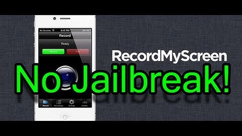 How To Record Your iOS Screen For Free NO JAILBREAK!!