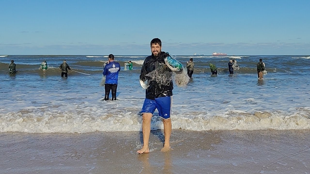 Pescas de tarrafas, 01-06-25, tarde, Praia de Imbé. Ótimos momentos!. # ...