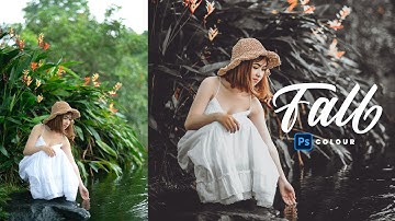 Cinematic Fall Color Grading in Photoshop cc 2023 - The Best Techniques