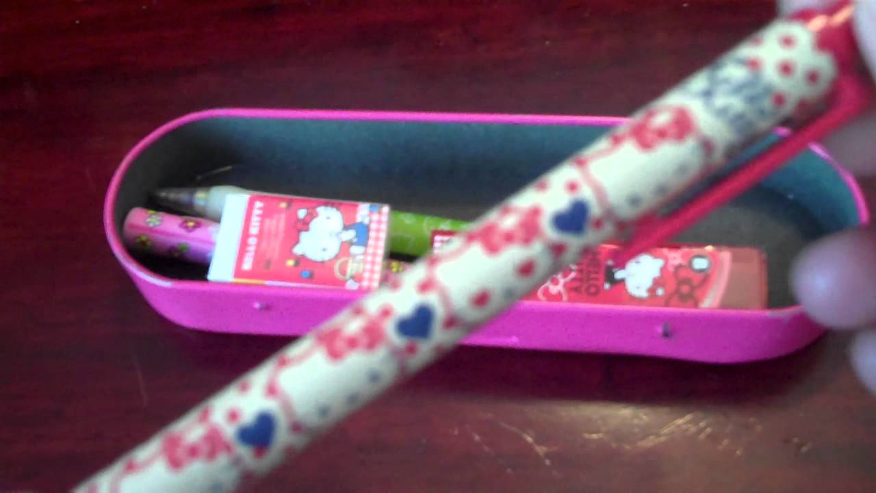 What's in my pencil case! YouTube