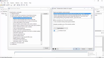 New in Stata 15: Tests for multiple breaks in time series in Stata