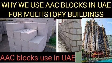 AAC blocks work in Dubai | Why we use AAC blocks in uae?|urdu|Hindi|.