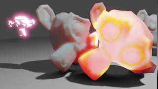 Blender Sub Surface Scattering Monkey 0001 0250