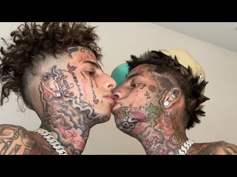 Island Boys Kiss Each Other 