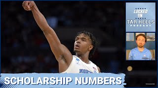 UNC's current scholarship chart | What would lineups look like? | Change transfer portal opening?
