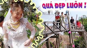 Đám Cưới Cô Dâu Răng Khểnh Xinh Đẹp Ngọt Ngào Bên Chú Rễ Hiền Rất Xứng Đôi | Cưới Vợ Miệt Vườn 2021