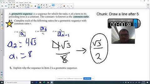 Pre-Calc Lesson 2.1: Geometric Sequences