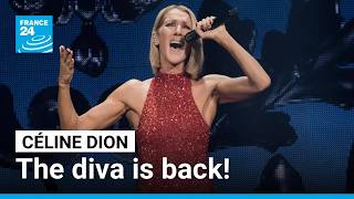 Celine Dion Makes Long-Awaited Return To Stage In Paris France 24 English