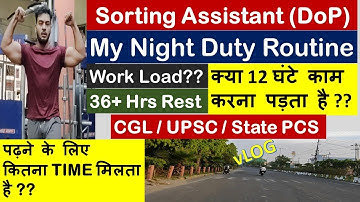 A Day in Life of SORTING ASSISTANT (Depart. of Post) || How I Follow Passion with Profession || Vlog