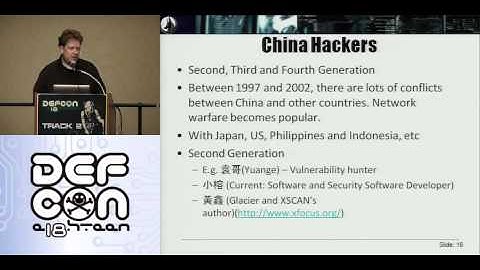 DEFCON 18: Balancing the Pwn Trade Deficit 1/3