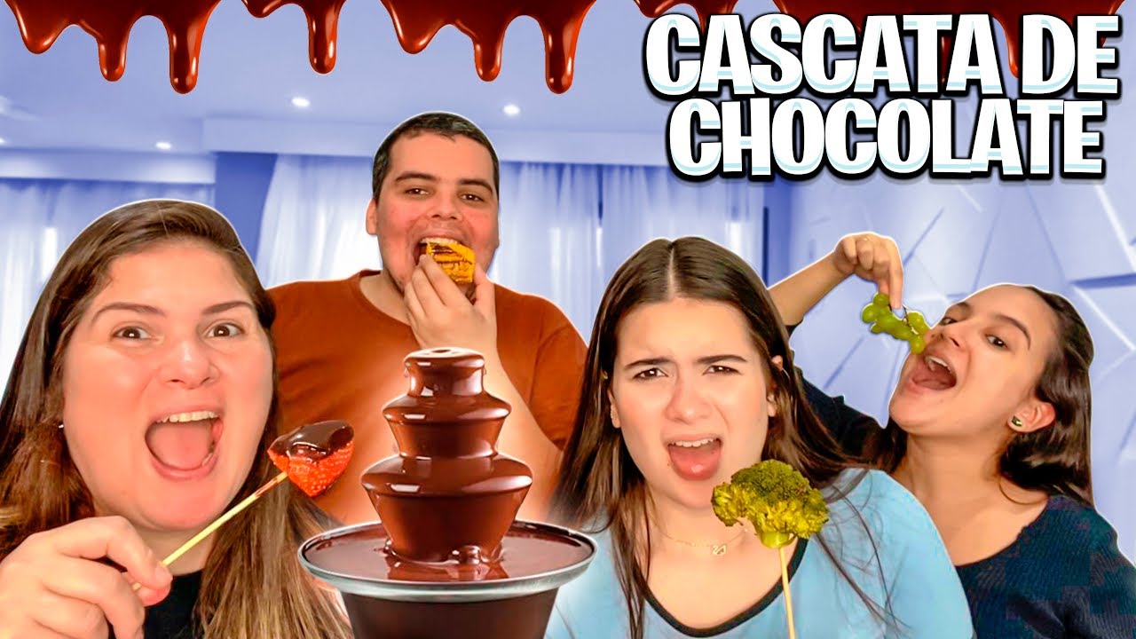 CHOCOLATE VS COMIDA DE VERDADE!!! Diário da Carol