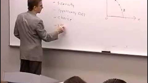 Principles of Macroeconomics: Lecture 5 - The Production Possibilities Model