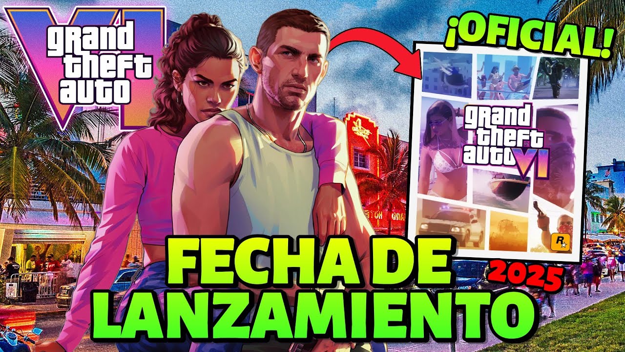 OFICIAL GTA 6 Ya Tiene FECHA De LANZAMIENTO Para Este 2025 NO Se Va 